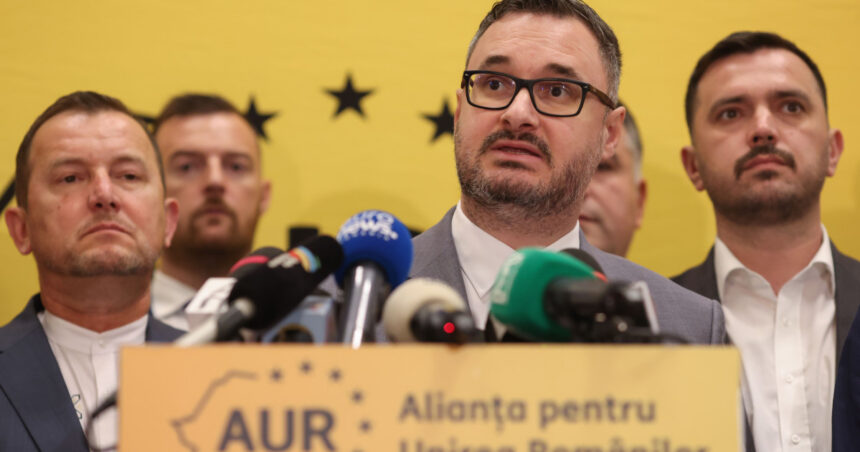 AUR se dezice de dialogul cu președintele ales Nicușor Dan: „Nu vom susține o abordare ce distorsionează voința electoratului” 1 aur refuza sa participe la consultarile cu presedintele ales nicusor dan nu vom legitima o procedura care ignora realitatea votului 682c7c40e1748