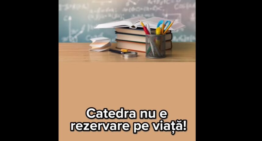 Oprirea ocupării posturilor de profesor titular de către cei din funcții publice, pe cale de dispariție. Negoi (USR): „Restricționăm durata la 5 ani!” 1 blocarea posturilor de profesor titular de cei care ajung in functii publice aproape eliminata negoi usr limitam perioada la 5 ani video 68386c7d2db9d