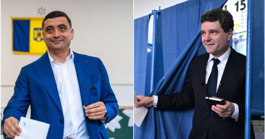 Știri de Ultimă Oră: Rezultatele sondajelor de opinie pentru alegerile prezidențiale din 2025 – Turul 2. Nicușor Dan conduce cu 54% din voturi, iar George Simion se află pe locul doi cu 45%. 1 breaking news rezultate exit poll alegeri prezidentiale 2025 turul 2 nicusor dan are peste 54 din voturi george simion 45 682a2617987f3