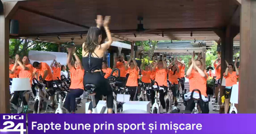 „Pedalează spre fapte mărețe cu inițiativa „Ritm de bunătate”!” 1 campania tine pasul cu tine pedalare in ritm de fapte bune 6839729ae4306