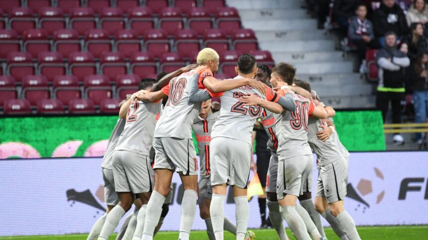 Reacția FCSB-ului pe rețelele sociale după confruntarea cu CFR Cluj: "Rămânem neînvinsi! / Korenica, atac violent asupra lui David Kiki" 1 ce a scris fcsb pe retelele sociale dupa egalul cu cfr cluj neinvinsi korenica fault dur la david kiki 6831a785289fc