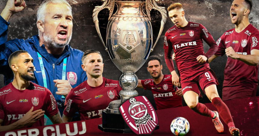CFR Cluj își adjudecă trofeul Cupei României, învingând FC Hermannstadt în marea finală! 1 cfr cluj a cucerit cupa romaniei dupa ce a invins fc hermannstadt in finala 682613e810416