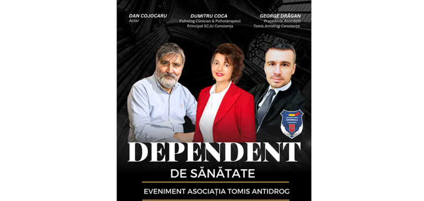Sănătatea în prim-plan: Inițiativă a Asociației Tomis Antidrog la Universitatea Ovidius din Constanța 1 dependent de sanatate eveniment organizat de asociatia tomis antidrog la universitatea ovidius constanta 6819def84668a