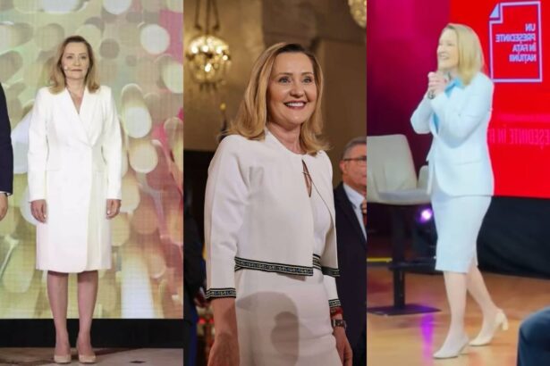 elena lasconi trei dezbateri electorale si trei tinute albe semnificatia din spatele alegerilor vestimentare ale candidatei la presedintie 68132ed950c84