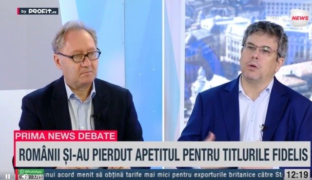 Transformarea piețelor financiare globale și a bursei din România, discutată la Prima News cu jurnalistul Profit.ro, Adrian Panaite, în prezent în studioul de televiziune. 1 evolutia burselor internationale si a bursei romanesti in dezbatere la prima news cu jurnalistul profit ro adrian panaite acum in direct in studioul tv 681c8129e132e