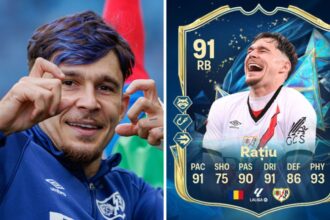 foto andrei ratiu a primit un o carte speciala in jocul fc 25 cum arata cartonasul sau de echipa sezonului 6831a4145e519