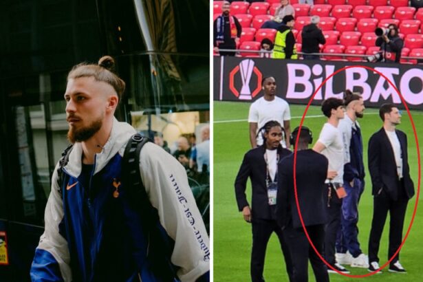 foto au aparut primele imagini radu dragusin pe teren la finala europa league 682e240553edf