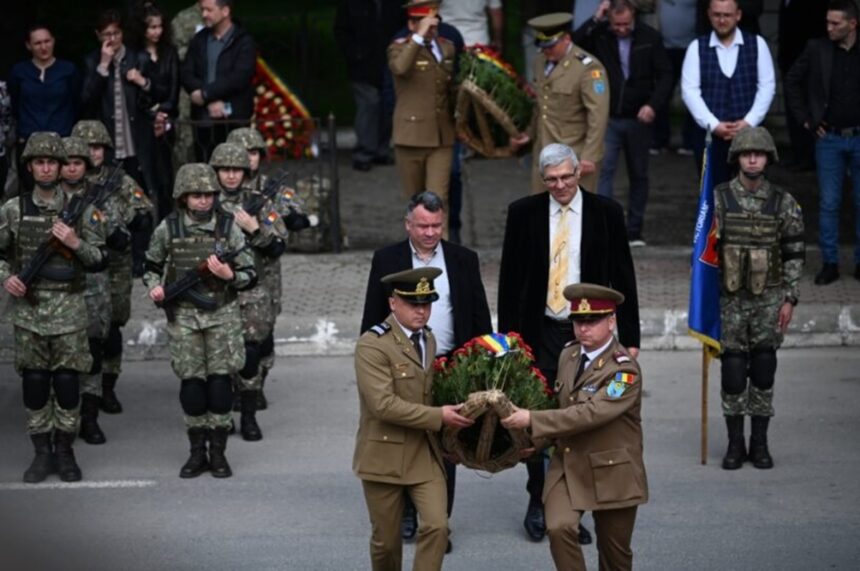 Celebrul omagiu adus eroilor români cu ocazia sărbătorii Înălțării Domnului la Medgidia 1 foto eroii romani omagiati de sarbatoarea inaltarii domnului la medgidia 6838270274f8e