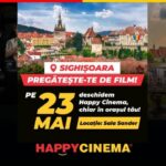 Happy Cinema, rețeaua românească de cinema, își deschide porțile în Sighișoara! 2 foto lantul romanesc happy cinema se extinde si ajunge in sighisoara 682ecf85a6bc6