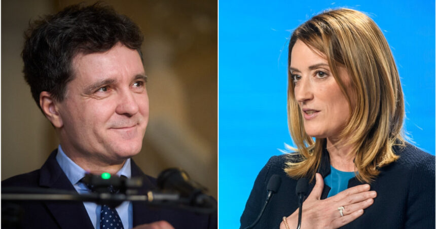 Întâlnirea istorică dintre Nicușor Dan și președinta Parlamentului European, Roberta Metsola: „Solidari pentru Europa, uniți pentru România” 1 foto prima intalnire a lui nicusor dan cu presedinta pe roberta metsola impreuna pentru europa impreuna pentru romania 682edf988e2e3