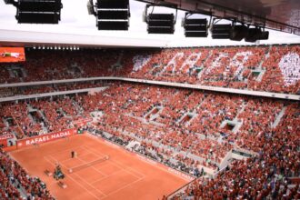 foto si video imaginile care au topit internetul rafael nadal jr pentru prima oara pe teren la roland garros 68354b29b0038