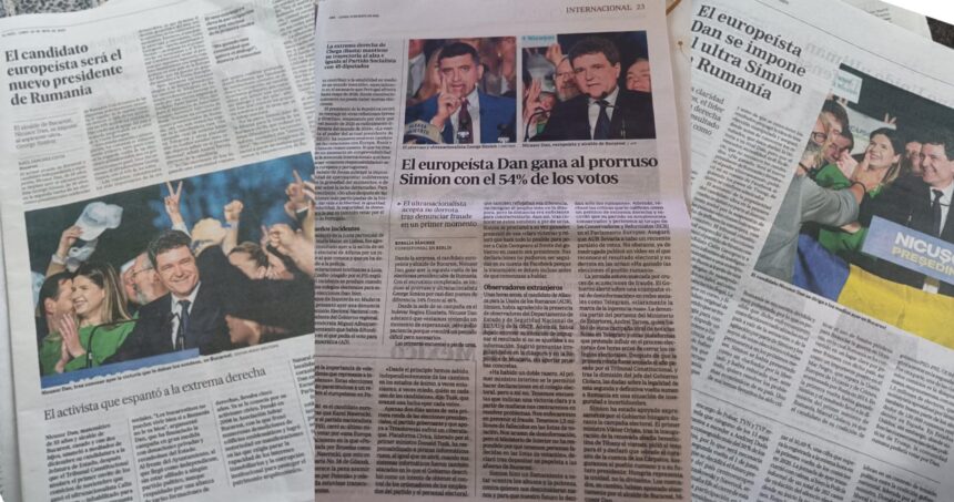 Nicușor Dan învinge alegerile, iar George Simion contestă rezultatul – un subiect intens discutat în presa internațională! 1 galerie foto castigarea alegerilor de catre nicusor dan si contestatia lui george simion intens mediatizate de presa internationala 683a31ee96771