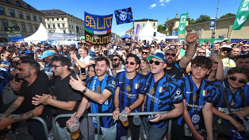 Impresionant! Peste 20.000 de susținători ai lui Inter, fără bilet la ultimul meci, au invadat Münchenul! 1 galerie foto fenomenal peste 20 000 de fani ai lui inter fara bilet la finala au ocupat munchenul 683b2881438d3