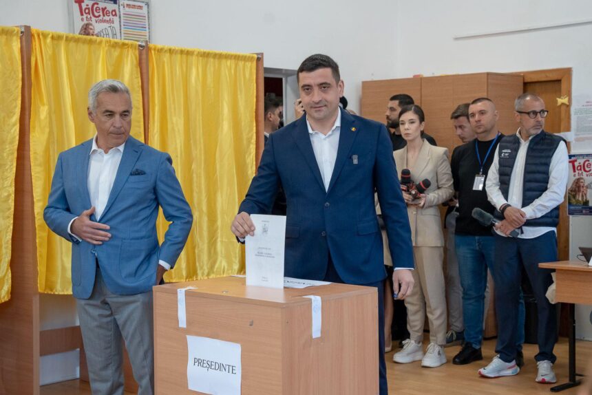 George Simion, candidatul de top în prima rundă a alegerilor prezidențiale: Vocea poporului s-a făcut auzită. Românii s-au mobilizat! 1 george simion favorit in primul tur al prezidentialelor poporul a vorbit romanii s au ridicat 6817b3846ffd2
