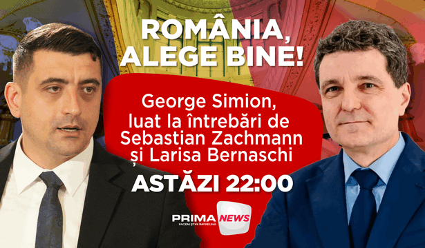 george simion in direct la prima news raspunde intrebarilor fierbinti ale turului doi 681b68c47337c