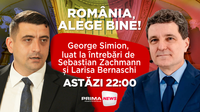 George Simion, în direct la Prima News, dezvăluie răspunsuri la întrebările arzătoare din turul doi 1 george simion in direct la prima news raspunde intrebarilor fierbinti ale turului doi 681b68c47337c