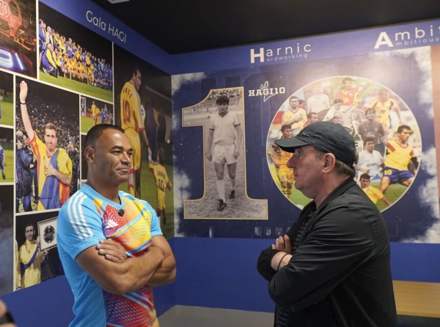 Gică Hagi primește vizita legendarului Cafu, dublu campion mondial! 1 gica hagi vizitat de un dublu campion mondial brazilianul cafu 6817a49236e74