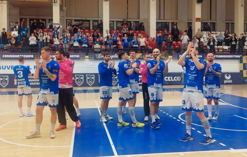 CSM Constanța își salută fanii sâmbătă, în Sala Sporturilor, în cadrul unei întâlniri emoționante! 1 handbalistii de la csm constanta isi iau adio sambata de la fani in sala sporturilor 68274cdc6d4a0