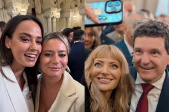 imagini cu vedetele la investirea lui nicusor dan delia andreea raicu si anca serea nu au ratat ocazia de a face poza cu noul presedinte al romaniei 683560c057a1e