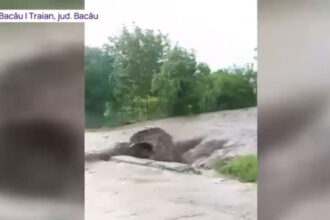 imaginile dezastrului provocat de ploile torentiale cu grindina case masini drumuri si fantani au fost afectate de apele involburate 6833054b2103d