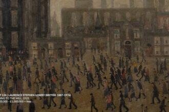 investitia in arta un tablou de ls lowry cumparat cu 10 lire sterline a fost vandut la licitatie pentru 800 000 de lire sterline 68173cc2e7e50