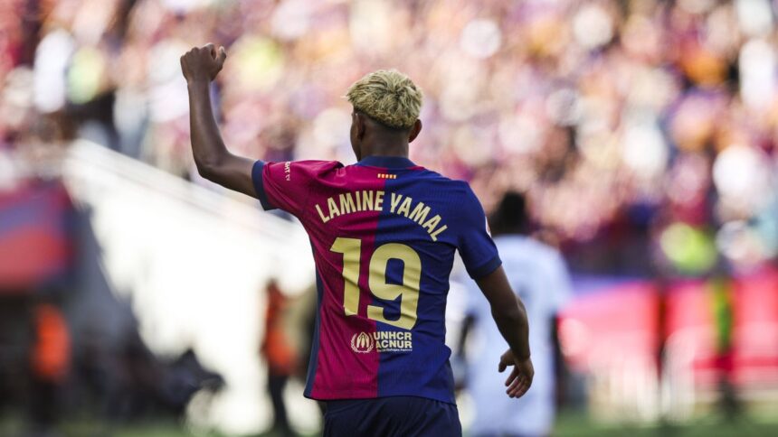 Lamine Yamal a strălucit după meciul palpitant Barcelona - Real Madrid 4-3: "Aș fi putut marca și alte goluri!" 1 lamine yamal a facut show dupa thrillerul barcelona real madrid 4 3 puteam inscrie mai multe goluri 6820da447203b