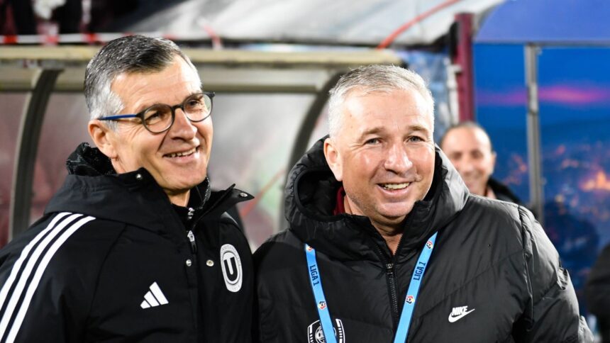 „Meci de poveste în Ardeal: CFR Cluj și U Cluj se înfruntă de la 21:00, iar Ioan Ovidiu Sabău a avut momente de neuitat alături de Dan Petrescu în acest sezon!” 1 live text cfr cluj u cluj de la 2100 e derby fain in ardeal ioan ovidiu sabau s a distrat in acest sezon cu dan petrescu 6815d168db7e9