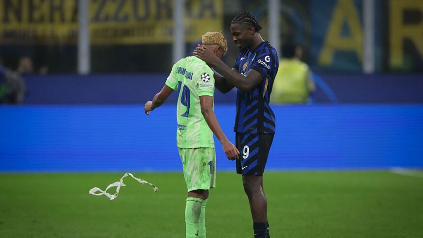 Marcus Thuram a lansat o săgeată către Lamine Yamal, dar a decis să șteargă postarea! 1 marcus thuram l a ironizat pe lamine yamal apoi a sters imaginea 681b339eb14ed