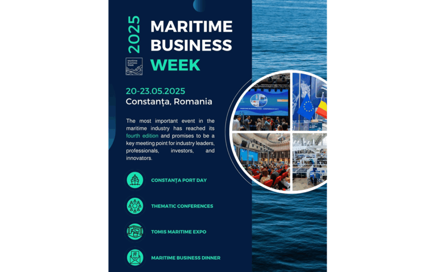 Săptămâna Afacerilor Maritime 2025: Cel mai important forum de discuții și colaborare pentru industria maritimă românească se întoarce în Constanța 1 maritime business week 2025 cea mai ampla platforma de dialog si parteneriat dedicata sectorului maritim romanesc revine la constanta 6823128a9703b