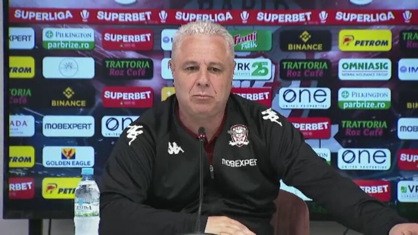 Marius Șumudică a dat frâu liber gândurilor la conferința de presă: ”Nu am mai întâlnit așa ceva din perioada Cooperativei” 1 marius sumudica nu s a mai putut abtine si a varsat tot la conferinta de presa nu am mai vazut asa ceva de pe vremea cooperativei 6813550f9b7f5