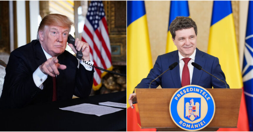 news alert nicusor dan a vorbit la telefon cu donald trump presedintele romaniei a fost invitat in sua surse 68361fb16f5bc