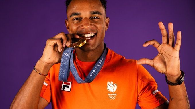Eugene Omalla din Olanda își vinde medalia de aur obținută la Jocurile Olimpice de la Paris! 1 olandezul eugene omalla si a scos la licitatie medalia de aur castigata la jo de la paris 68249f363b768