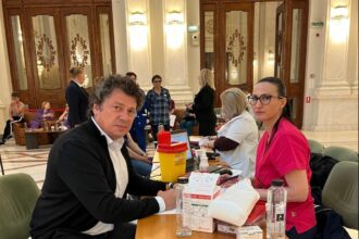 parlamentarii au donat sange georgescu psd sistemul de transfuzie din romania are nevoie de mai mult decat recunostinta are nevoie de modernizare 682dc82d14313