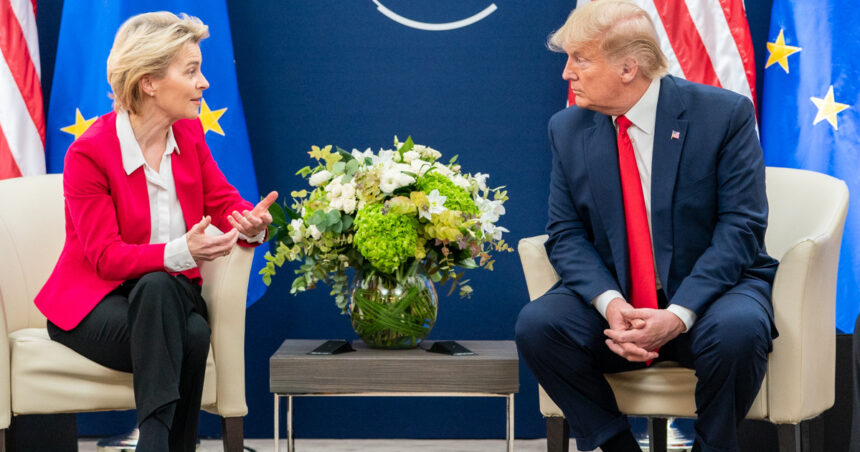 Bruxelles intensifică demersurile pentru a descoperi rapid numărul companiilor europene cu afaceri în SUA înaintea discuțiilor tarifare cu administrația Trump. 1 pregatiri pentru negocieri tarifare cu administratia trump bruxelles vrea sa afle urgent cate firme ue au investitii in sua 68372e5479e30