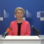 Mesaj de felicitare din partea Președintei Comisiei Europene pentru Nicușor Dan: Cei din România s-au mobilizat în număr impresionant! 2 presedinta comisiei europene il felicita pe nicusor dan romanii au iesit in numar mare 682a51de4b0e2