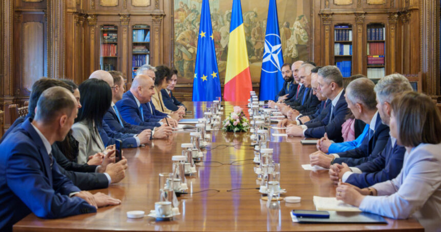 Președintele Confederației Concordia subliniază, în discuția cu Bolojan, importanța continuării orientării euroatlantice a României. 1 presedintele confederatiei concordia atrage atentia la intalnirea cu bolojan asupra mentinerii parcursului euroatlantic al romaniei 6824ace176699