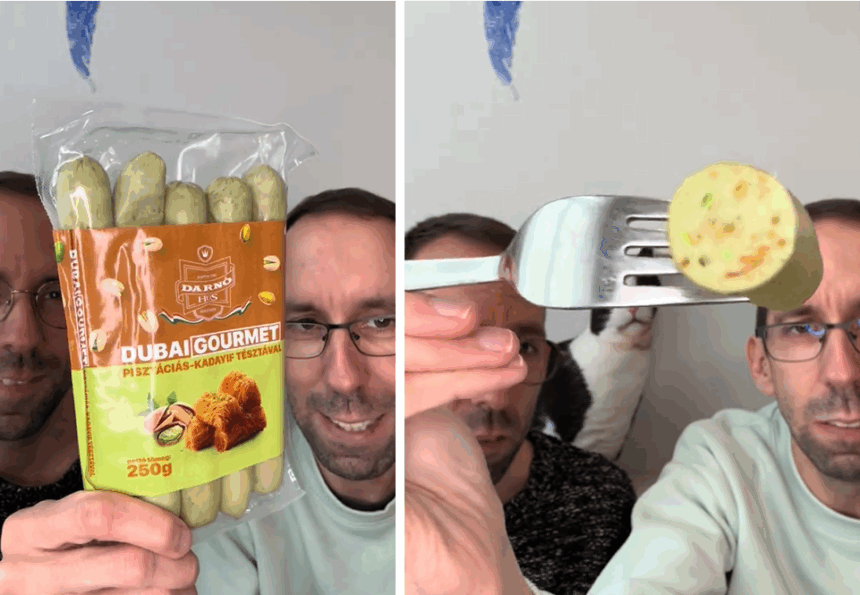 Delicii rafinate sau trucuri comerciale? După celebra ciocolată, au pătruns pe piață și crenvurștii din Dubai! 1 produs gourmet sau strategie de marketing dupa faimoasa ciocolata au aparut si crenvurstii dubai 68386658e9bc1