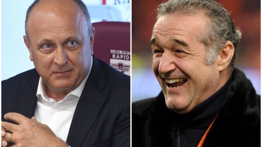 Răspuns din Giulești! Rapid îi închide poarta lui Gigi Becali: "Obiectivele noastre nu sunt legate de FCSB" 1 reactie din giulesti rapid ii inchide usa lui gigi becali tintele noastre nu fac parte din echipa fcsb ului 6820f5236178c