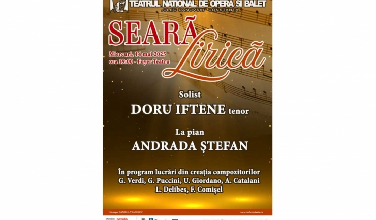 Festivalul sonor la Teatrul Național de Operă și Balet „Oleg Danovski” 1 saptamana muzicala la teatrul national de opera si balet oleg danovski 6821ce660dcef