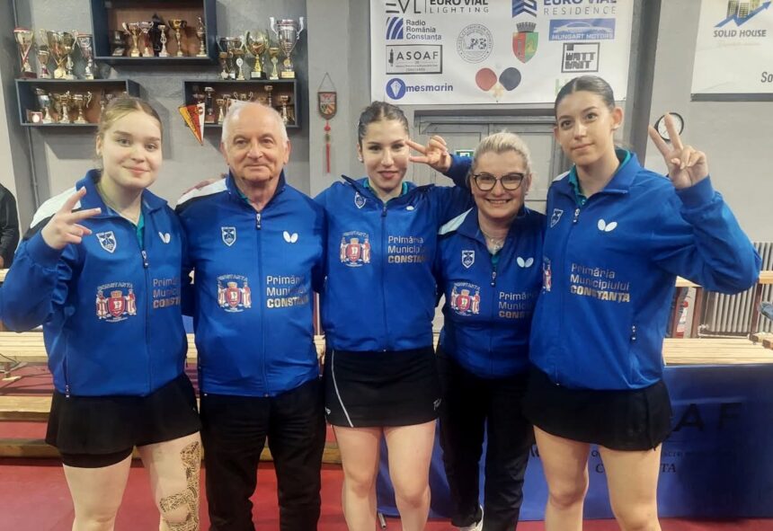 CSM Constanța strălucește în prima rundă a finalei Superligii feminine la tenis de masă! 1 succes de senzatie pentru csm constanta in turul finalei superligii feminine la tenis de masa 683563d3d20b4