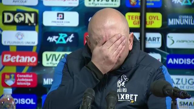 Vasile Miriuță, devastat de furie după retrogradarea Politehnicii Iași: "Ce să mai adaug? I-am avertizat toată săptămâna să evităm erorile!" 1 vasile miriuta fiert de suparare dupa ce poli iasi a ajuns la baraj ce pot sa mai zic le am spus toata saptamana sa nu facem greseli 682a281ae352b