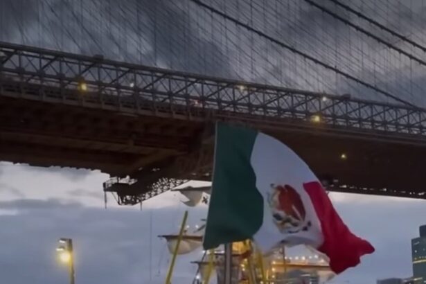 video 22 de persoane au fost ranite dupa ce o nava de antrenament a marinei mexicane a lovit podul brooklyn din new york 68296dc7afab2