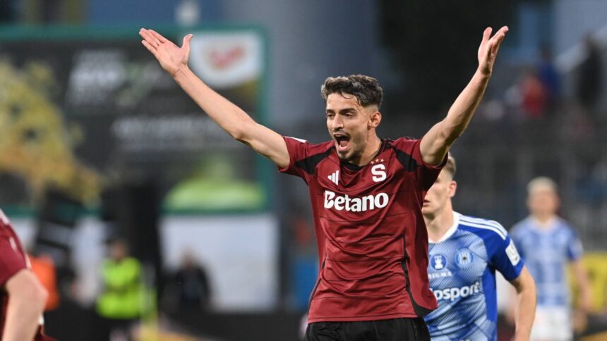 Albion Rrahmani, erou de moment în finala Cupei Cehiei! O nouă dezamăgire pentru Sparta Praga în acest sezon! 1 video albion rrahmani a marcat degeaba in finala cupei cehiei sezon catastrofal pentru sparta praga 6825b553bcba6