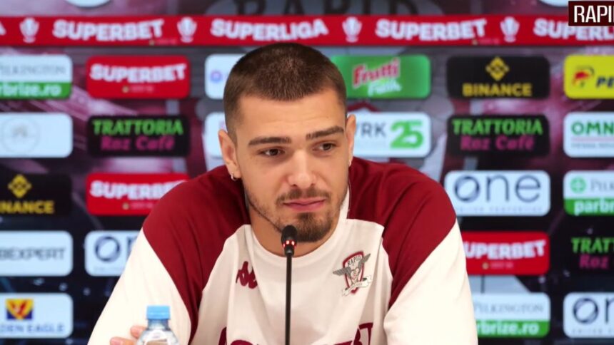 Denis Ciobotariu își exprimă opiniile înainte de confruntarea Craiova - Rapid. Ce părere are despre Alex Mitriță? 1 video denis ciobotariu declaratie in forta inainte de craiova rapid ce spune despre alex mitrita 68135c2c02e08
