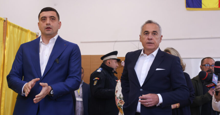 Declarațiile Poliției după ce George Simion și Călin Georgescu au fost excluși din secția de votare 1 video explicatiile politiei dupa ce george simion si calin georgescu au fost dati afara din sectia de votare 68299e5888a38