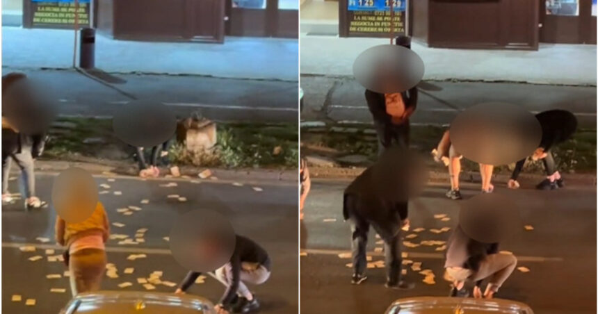 Timișoara surprinde: o femeie împrăștie 13.000 de euro pe stradă. Care a fost motivele acestui gest șocant? 1 video incident neobisnuit in timisoara o femeie a aruncat 13 000 de euro in mijlocul strazii de ce a recurs la acest gest 6828e2fa4ede5