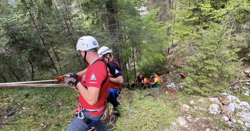 Operațiune de salvare pe ultima sută de metri în Bihor și Alba pentru turiști accidentați în munți, unul dintre ei alegând un traseu interzis. 1 video misiune contracronometru in bihor si alba pentru salvarea unor turisti raniti pe munte unul dintre ei a intrat pe un traseu interzis 6820da4c312c0