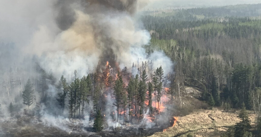 Peste 17.000 de oameni strămutați din cauza incendiilor de vegetație în inima Canadei. „Focul se răspândea cu o viteză alarmantă” 1 video peste 17 000 de persoane evacuate din cauza incendiilor de vegetatie in centrul canadei flacarile se deplasau foarte repede 683820fe85c99