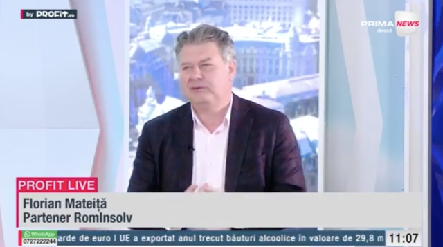 "Florian Mateiță, Partener RomInsolv: Aproape 70% din economia României se află în insolvență - o criză care afectează totul!" 1 video profit ro tv florian mateita partener rominsolv din punct de vedere tehnic probabil ca 70 din economia tarii este in insolventa daca cineva are o sincopa totul se propaga asta este 682572ca1df59