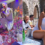 video robbie williams in genunchi in fata madalinei ghenea gestul facut de artist la o petrecere exclusivista 682581c9e2c12